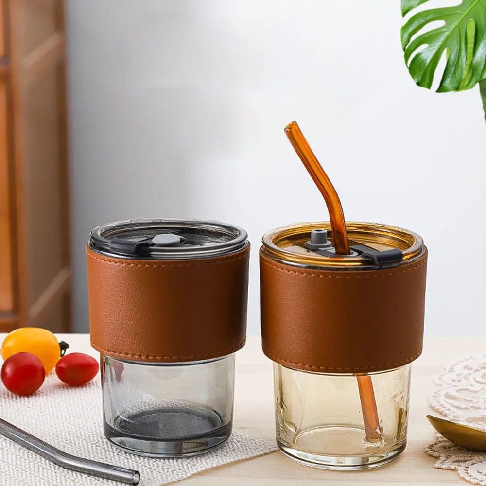 Glass Cup - Grey