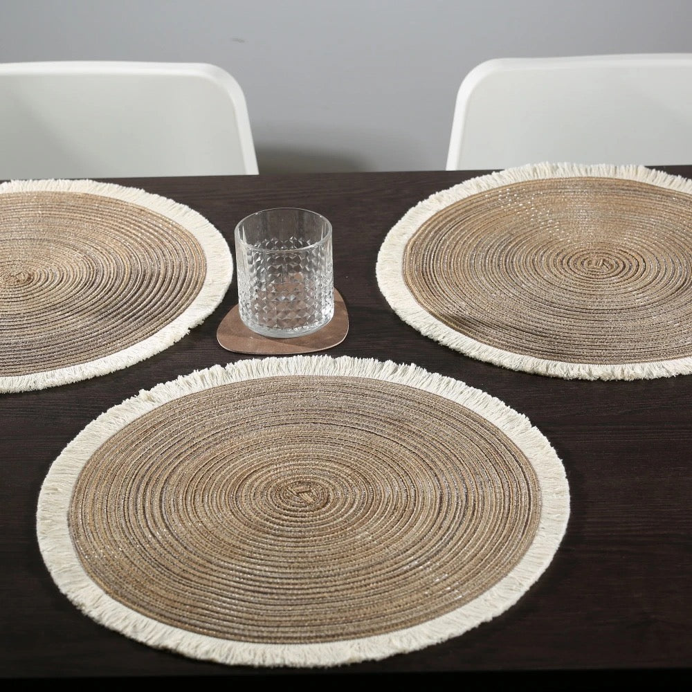 Woven Placemat - Brown