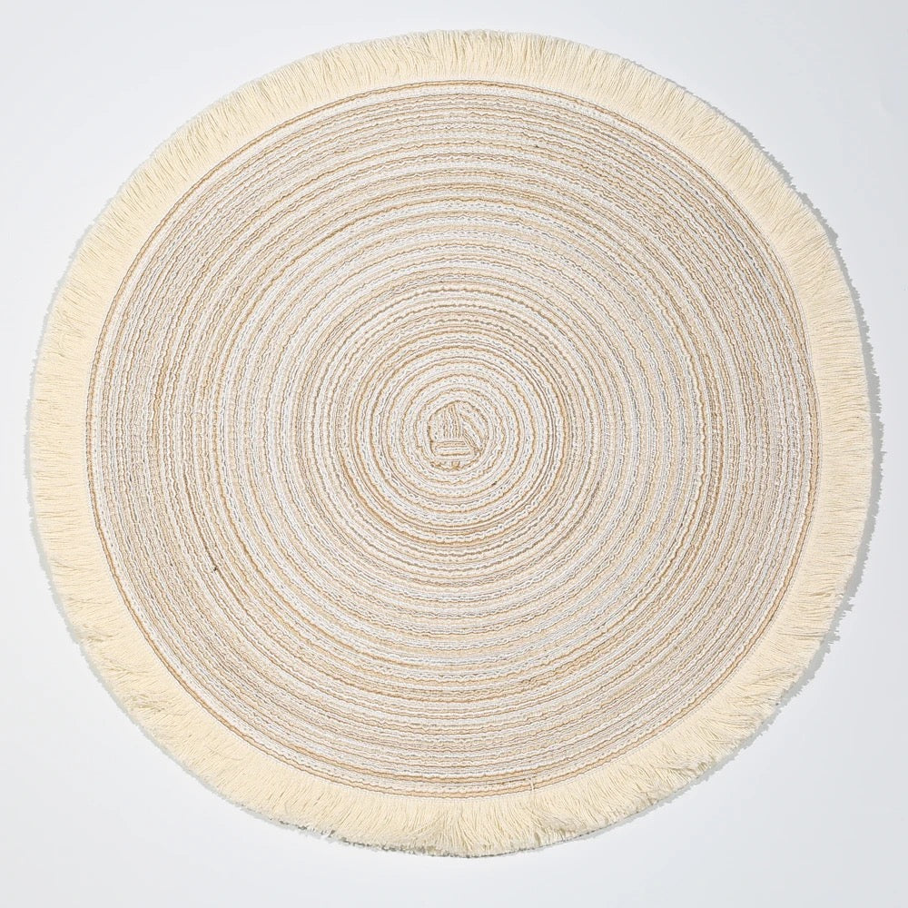 Woven Placemat - Beige