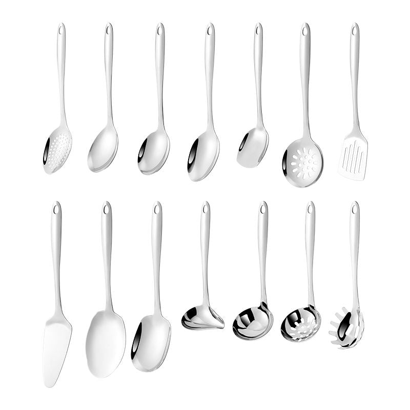 14 Piece Stainless Steel Kitchen Utensils Set