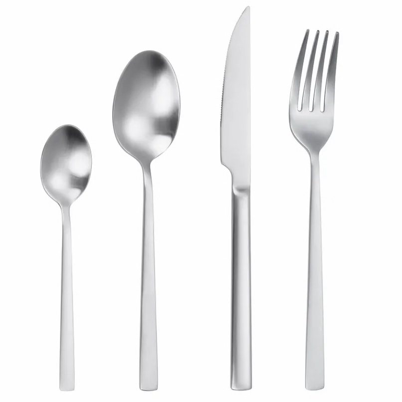 Classic Cutlery Set - Silver
