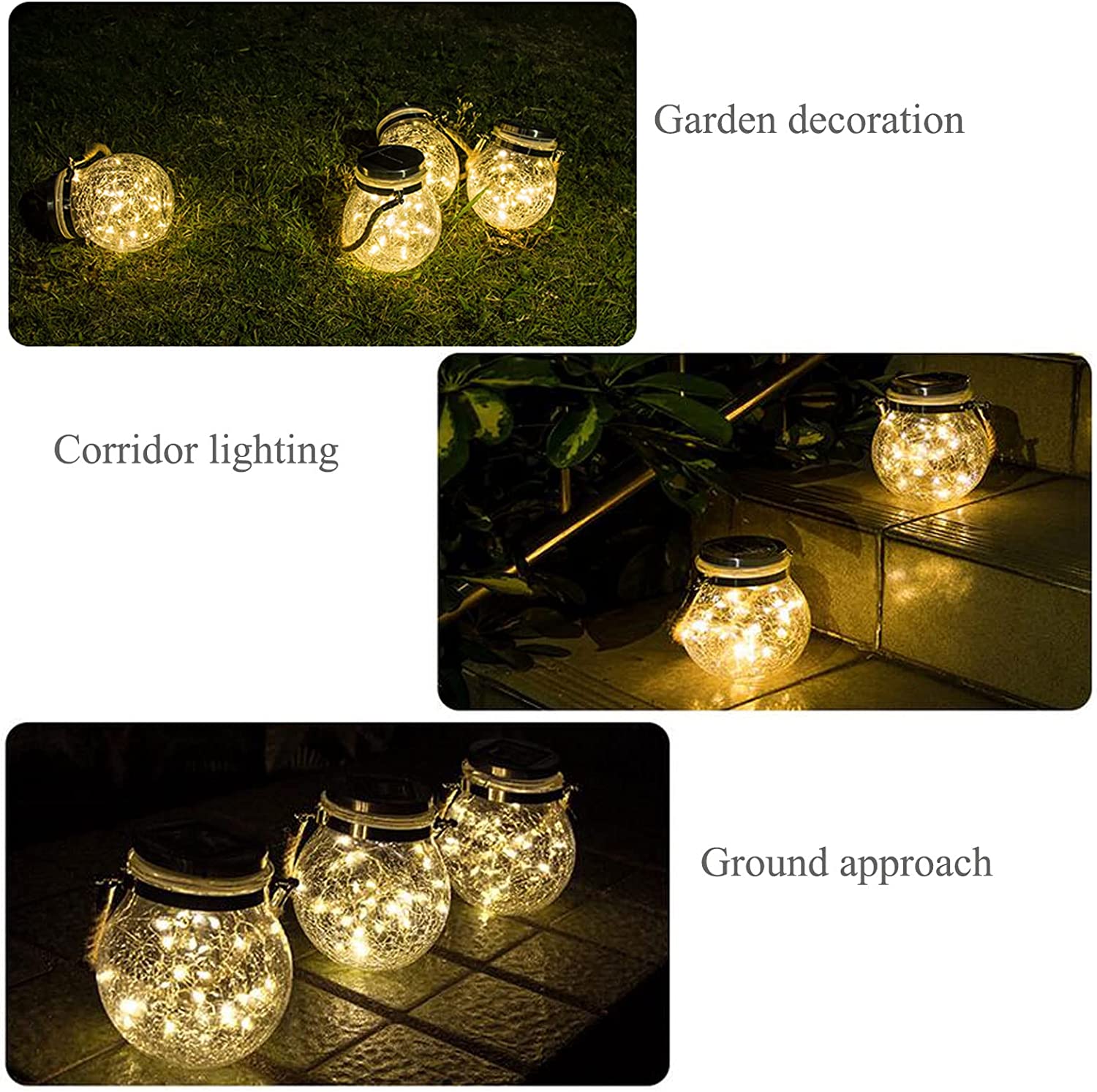 Solar Powered Lamp Jar