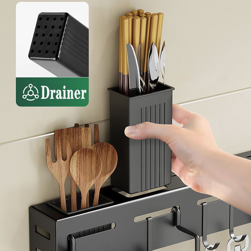 Multi-Function Wall Mounted Kitchen Organizer