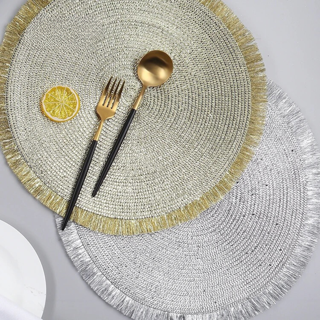 Metallic Placemat - Silver